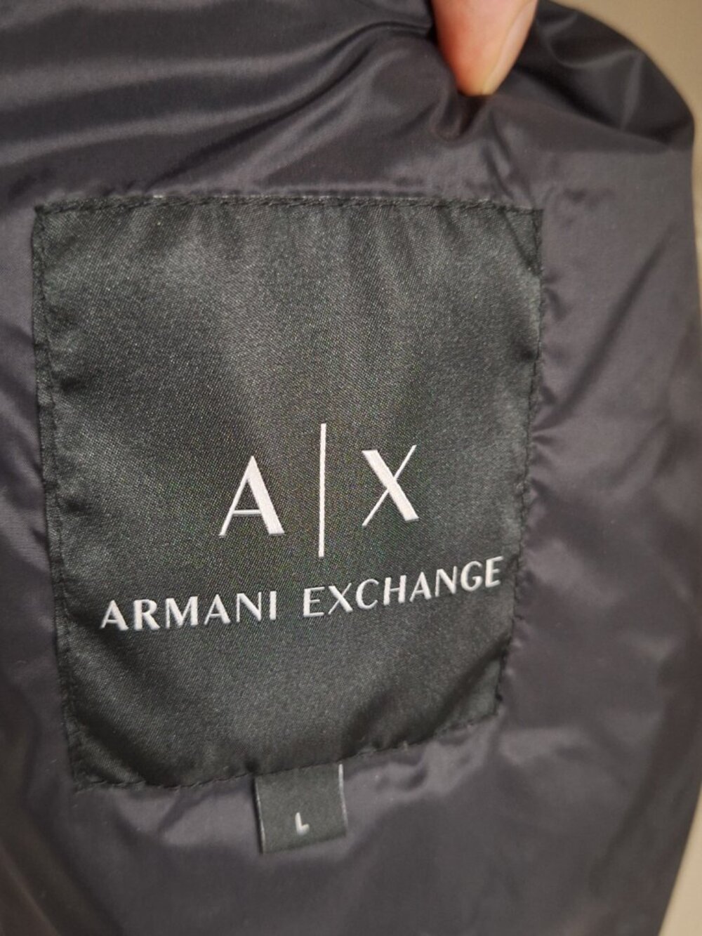 Armani Exchange Men's Black and White Vest Size L - Picture 5 of 5